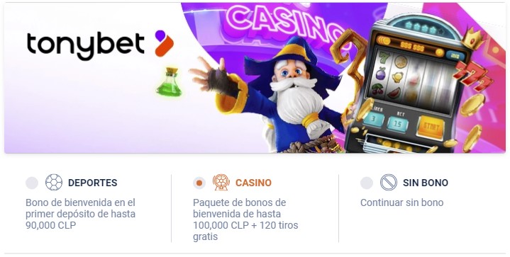 Bono TonyBet Casino