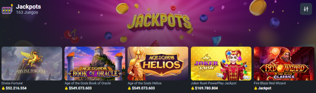 Jackpot en Betano Casino
