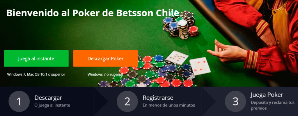 Póker Betsson Casino Chile