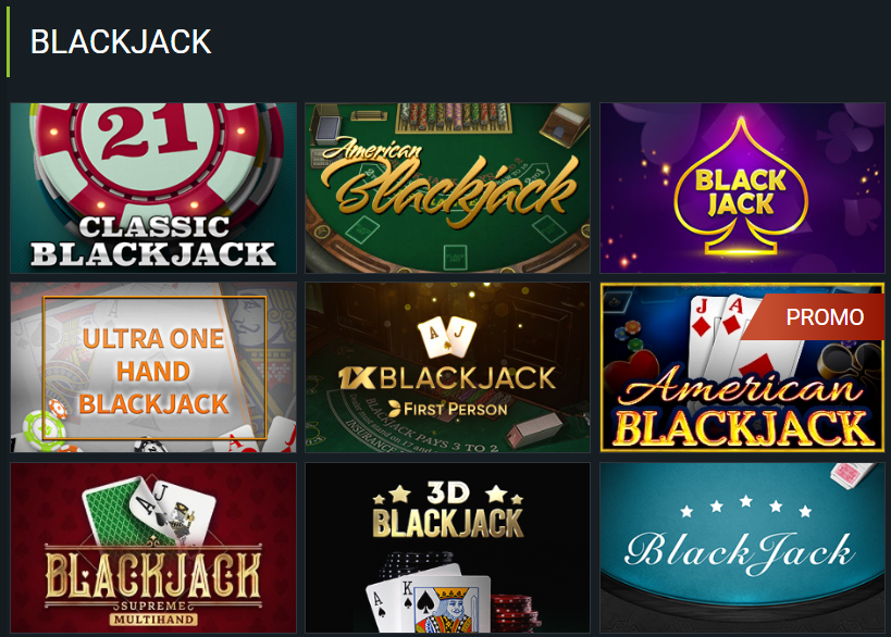 1xBet Casino Blackjack
