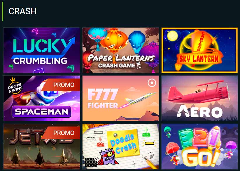 1xBet Casino Juegos Crash