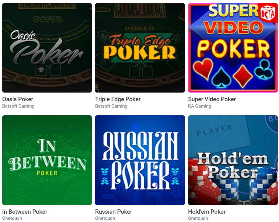 20Bet Casino Poker