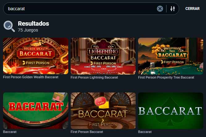 Cómo jugar Baccarat online