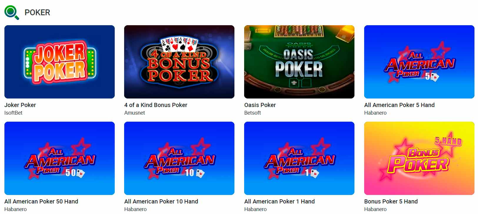 Poker online en Brazino777 Casino