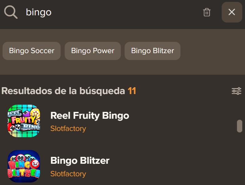 Bingo en Sol Casino Chile