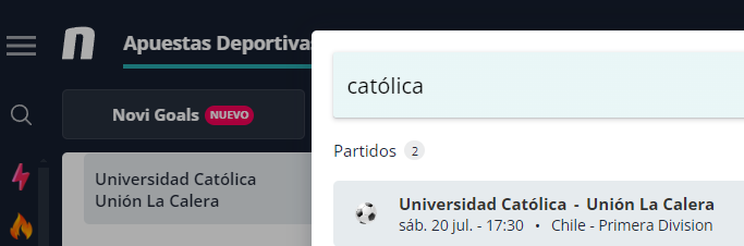 Cuanto paga Universidad Católica en las apuestas