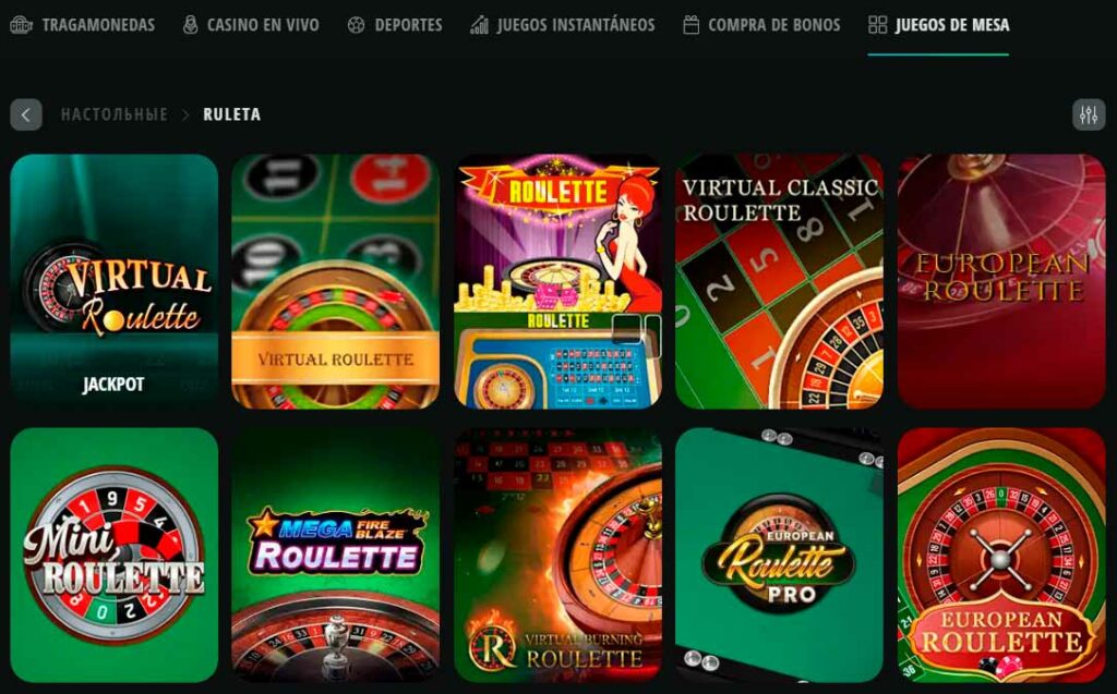 Ruleta Drip Casino