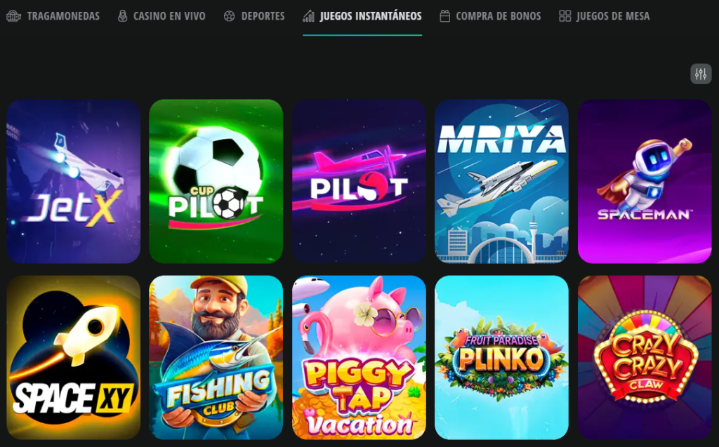 Juegos rápidos Drip Casino