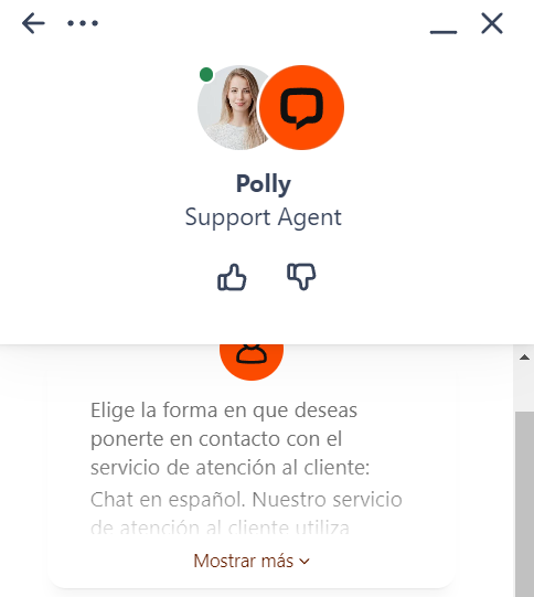 Chat en vivo en Monro Chile