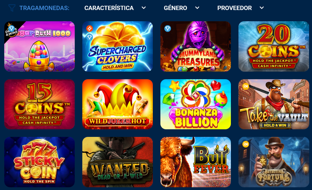 Tragamonedas en Mostbet Casino