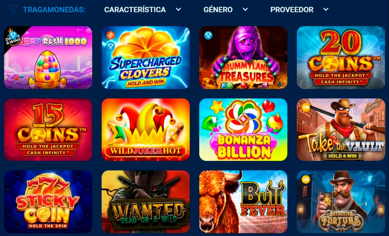 Tragamonedas en Mostbet Casino