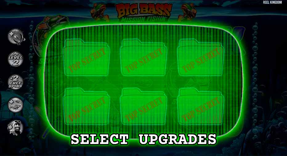 Big Bass Mission Fishin - Funciones