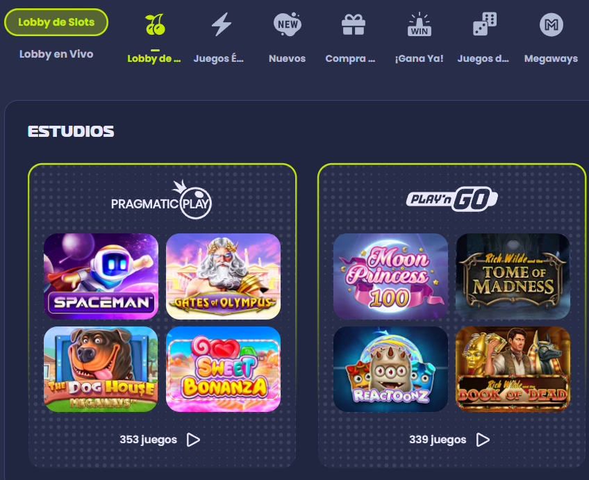 Tragamonedas en Epicbet Casino