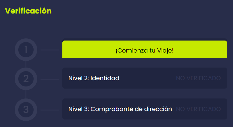 Verificar identidad en Epicbet Chile