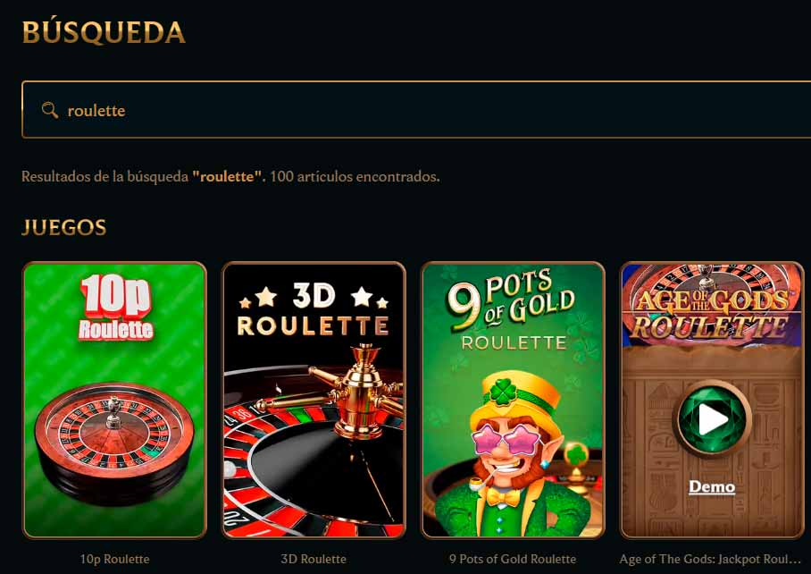 Ruleta en Talismania Casino
