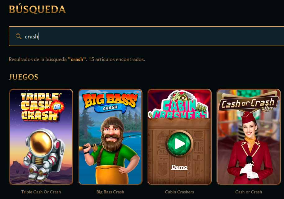 Crash Games en Talismania Casino