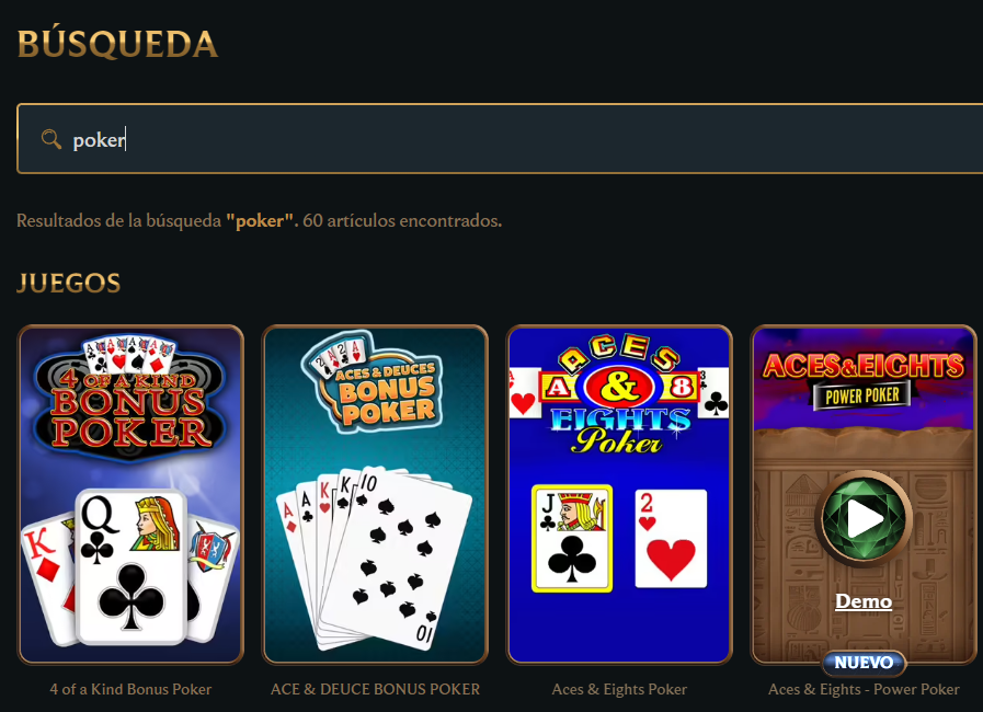 Poker en Talismania Casino