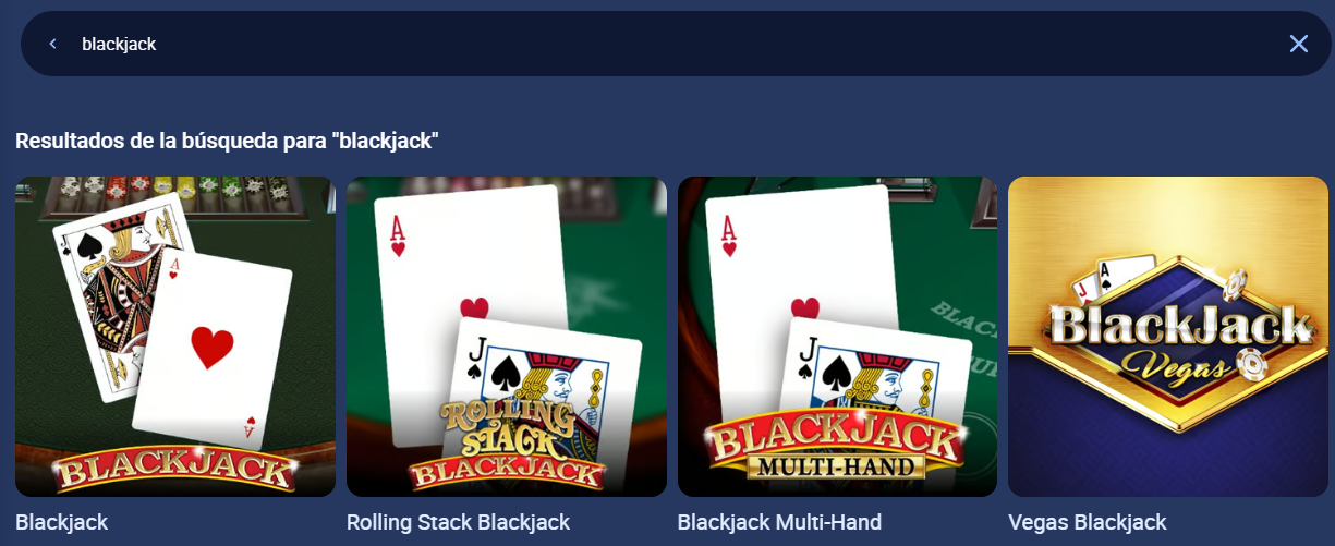 Juegos de cartas en JugaBet Casino