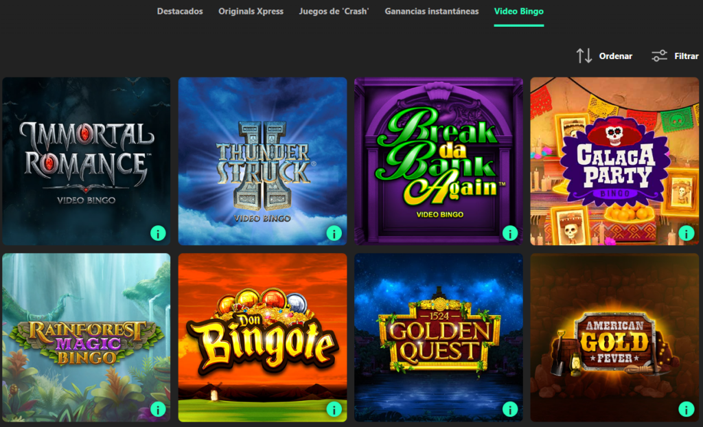 Bingo en Bet365 Casino