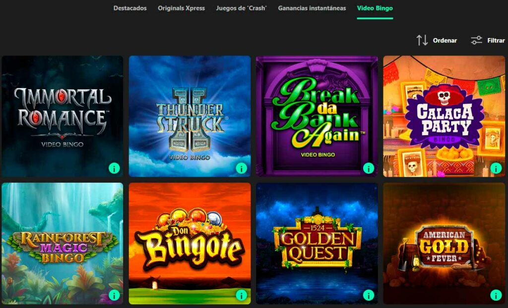 Bingo en Bet365 Casino