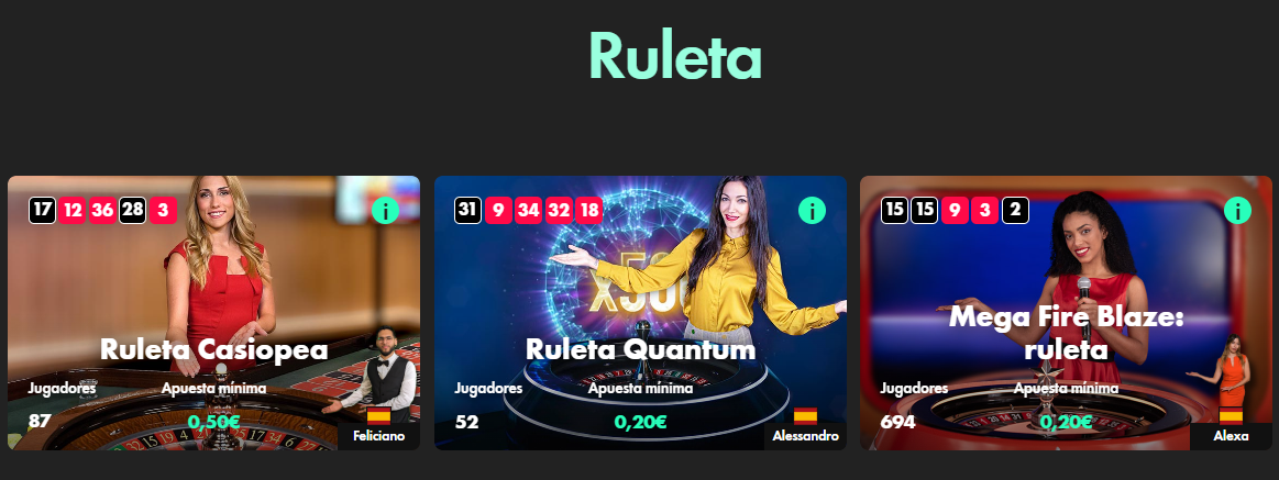 Bet365 casino en vivo