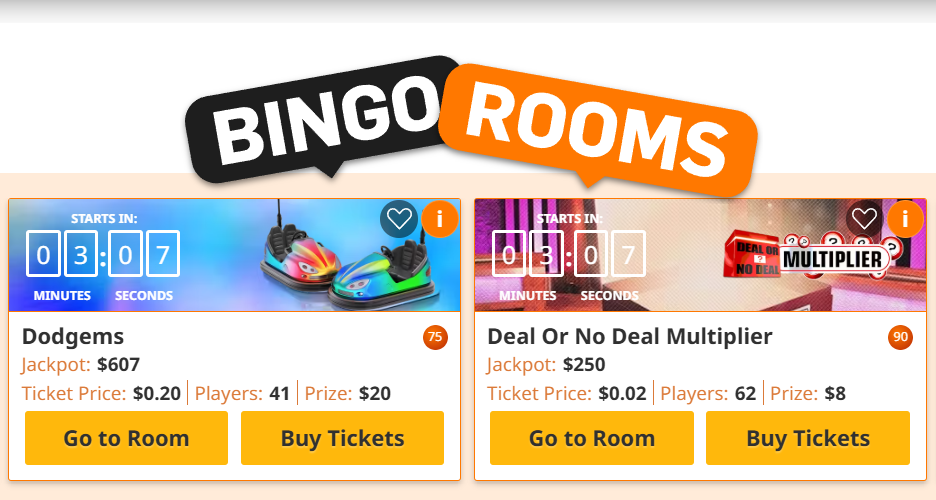 Bingo en Betfair Casino