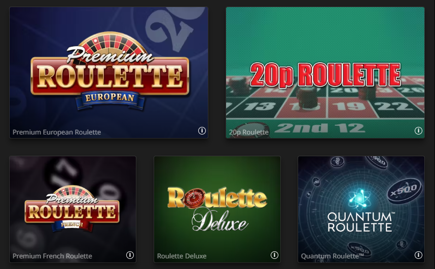 Ruleta en Betfair Casino