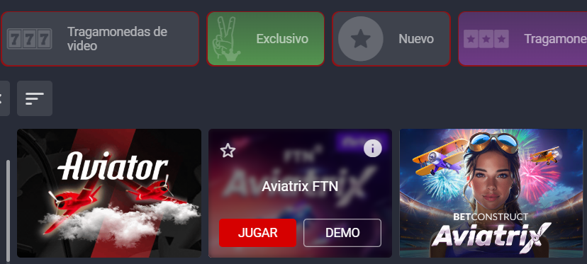 Juegos Rápidos en BetSala Casino