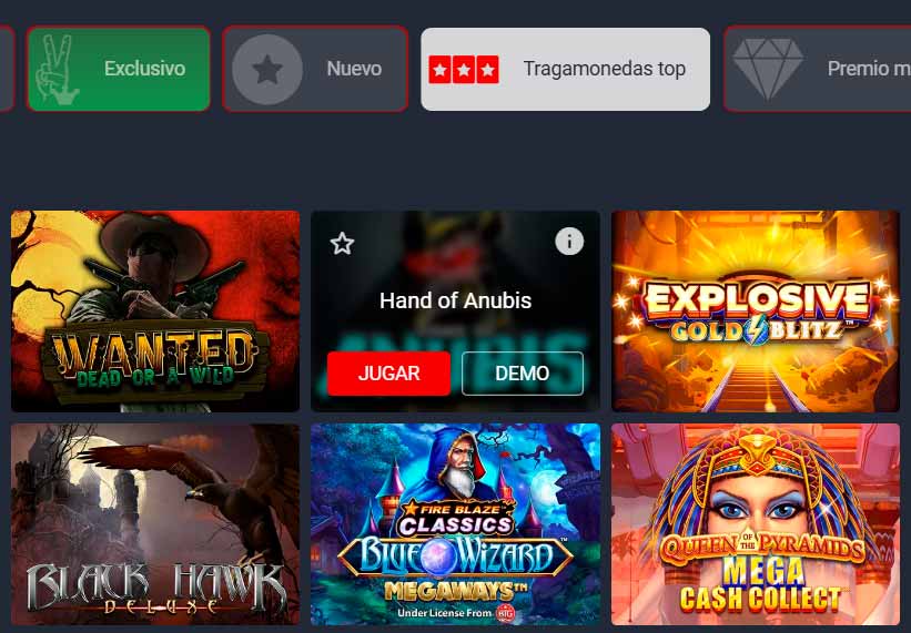 Tragamonedas en BetSala Casino