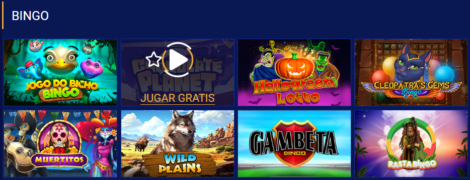 Bingo en SapphireBet Casino