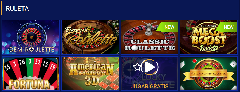 Ruleta en SapphireBet Casino