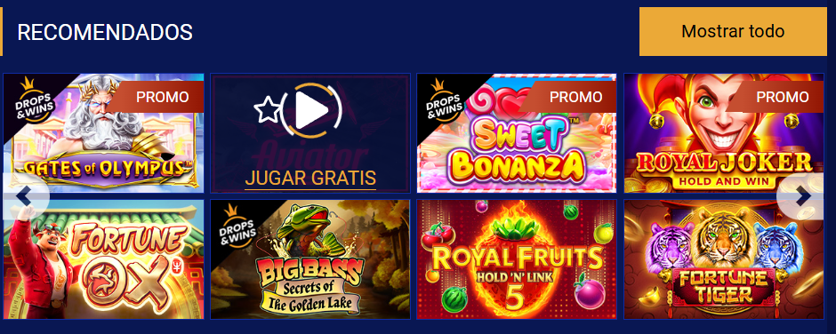 Tragamonedas en SapphireBet Casino