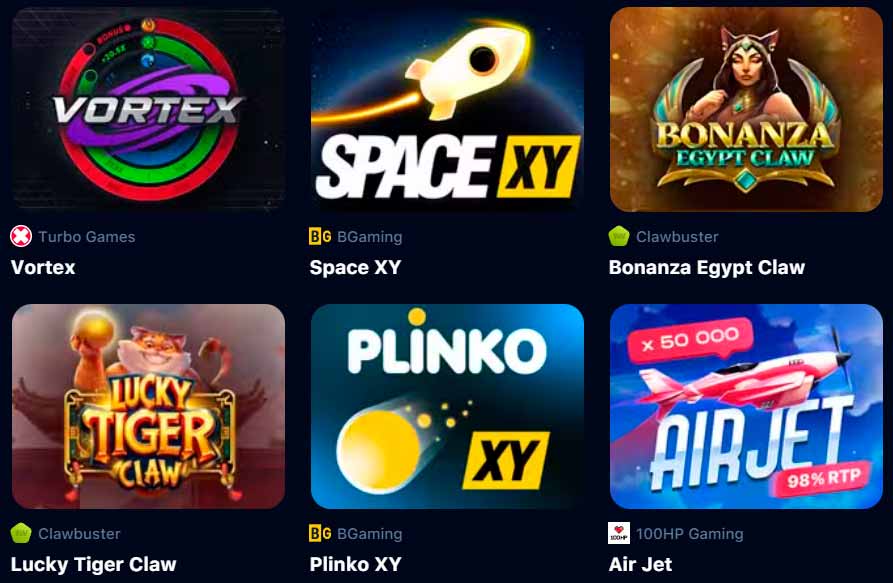 Crash Games en 1win Casino