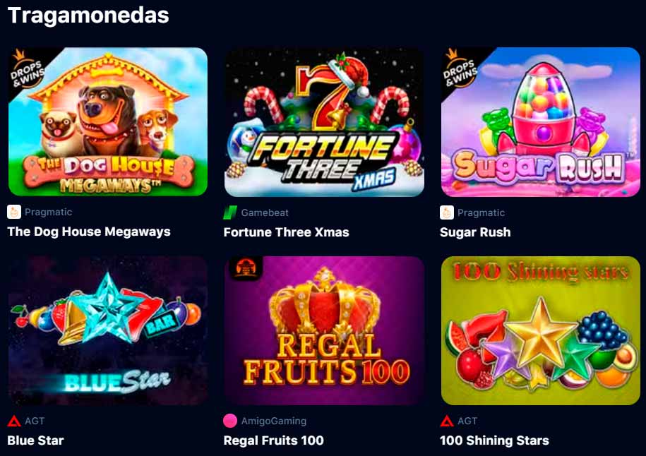 Tragamonedas en 1Win Casino
