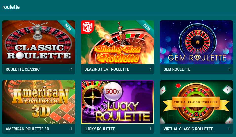 Ruleta en 22bet Casino