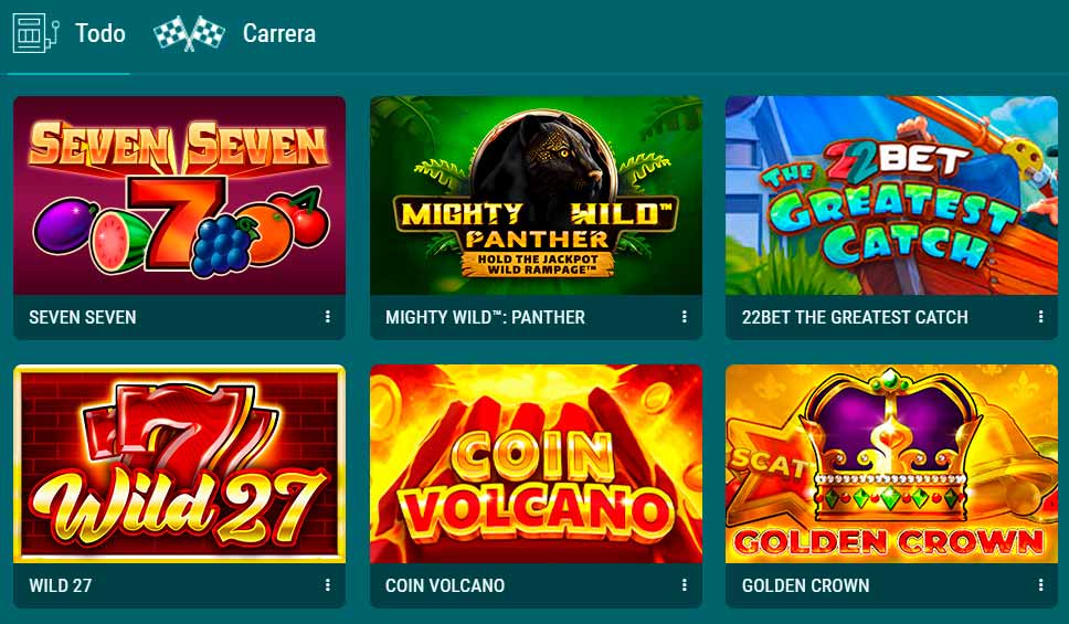 Tragamonedas en 22bet Casino