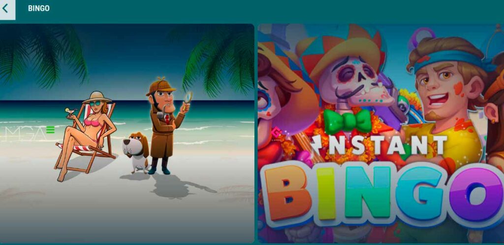 Bingo en 22bet Casino