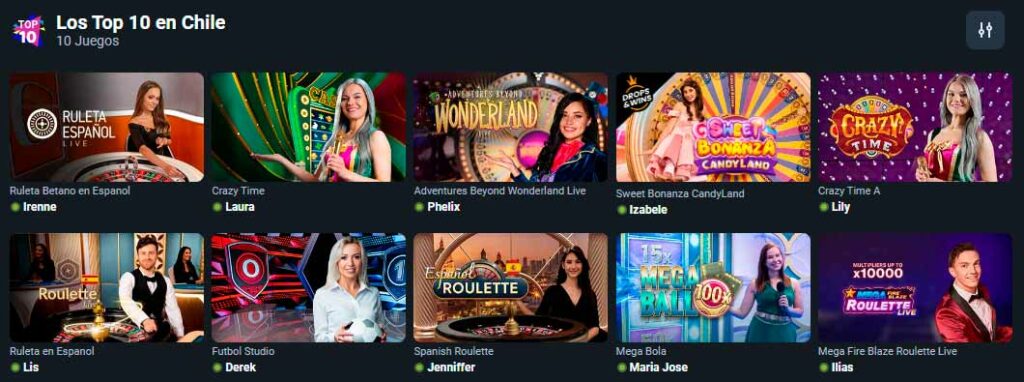 Betano Casino mejores juegos en vivo