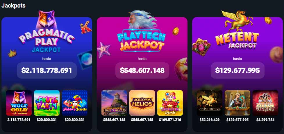 Jackpot en Betano Casino Chile