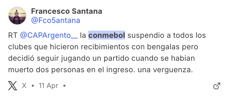 Críticas a la Conmebol 3