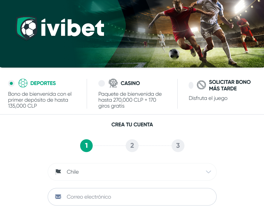Ivibet Bono de Bienvenida y Registro