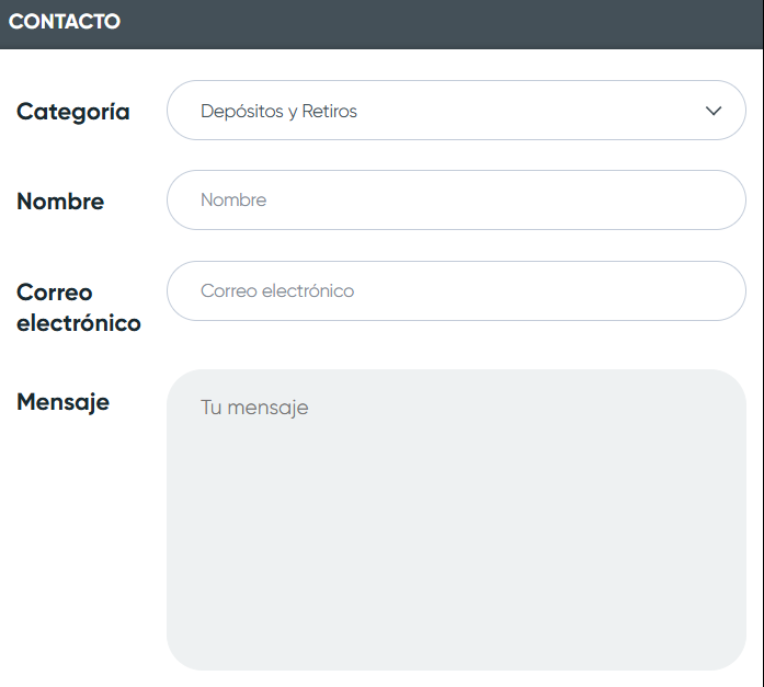 Contacto en Ivibet Chile
