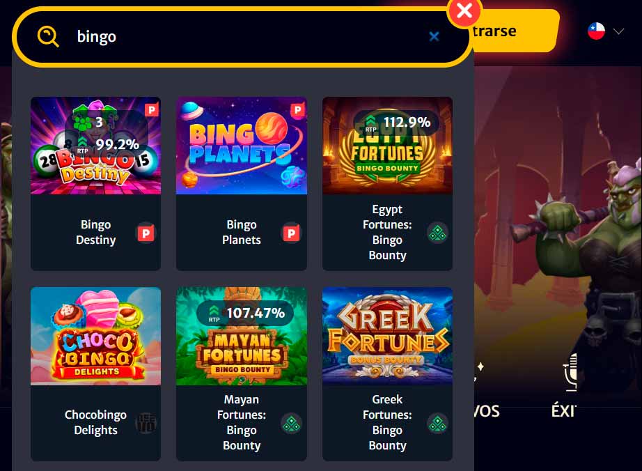 Bingo en HellSpin Casino
