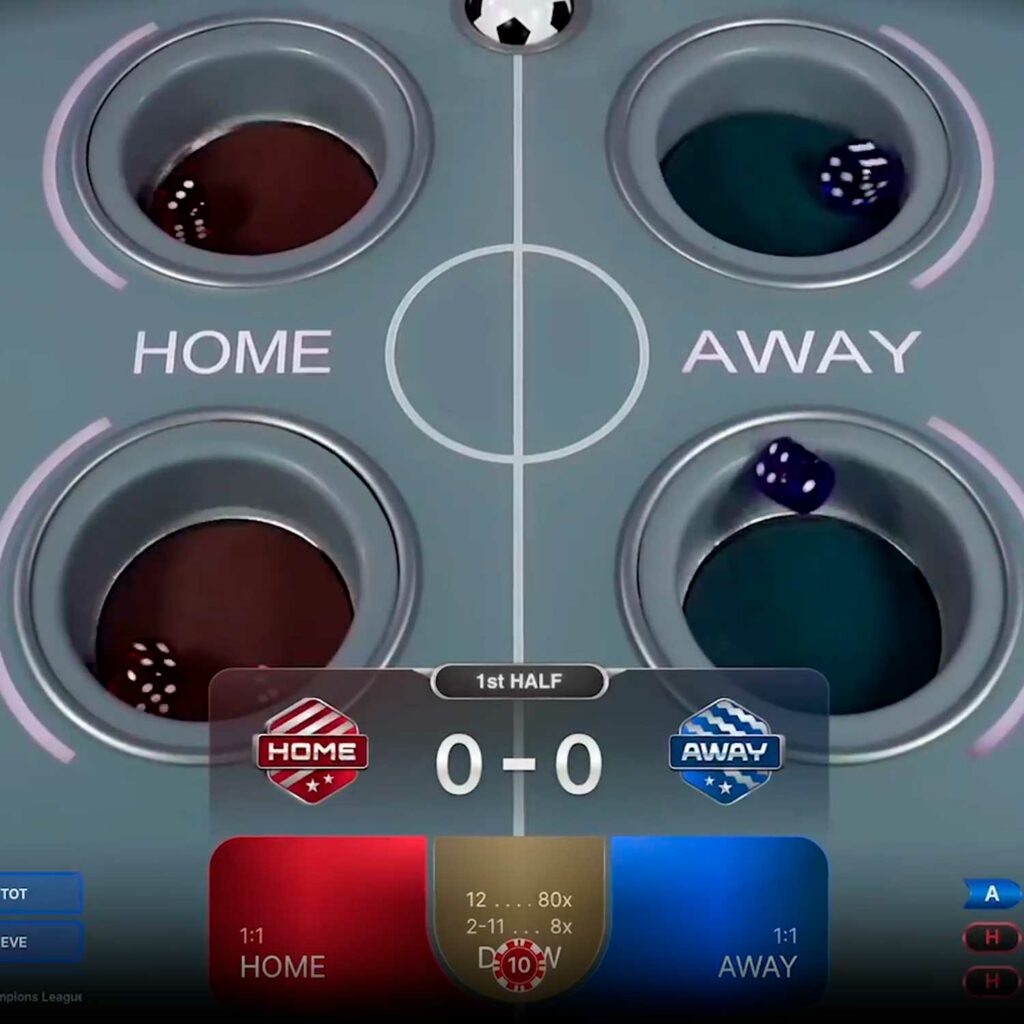 Football Studio Dice