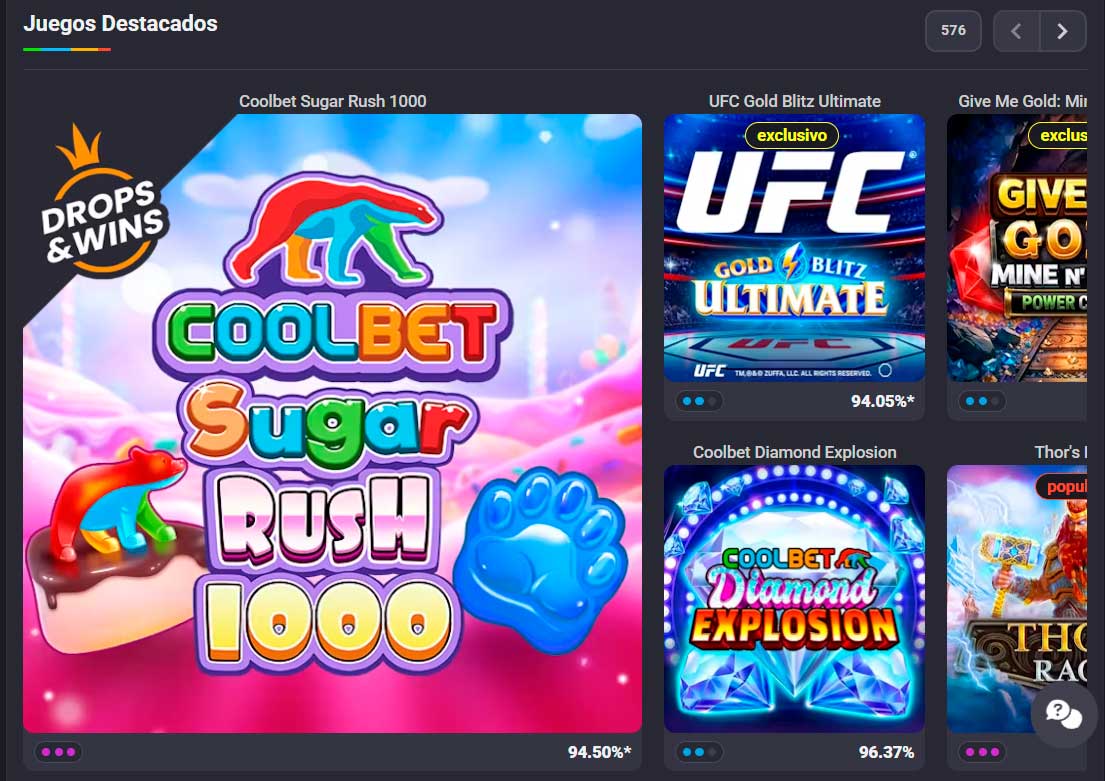 Juegos gratis en Coolbet Casino