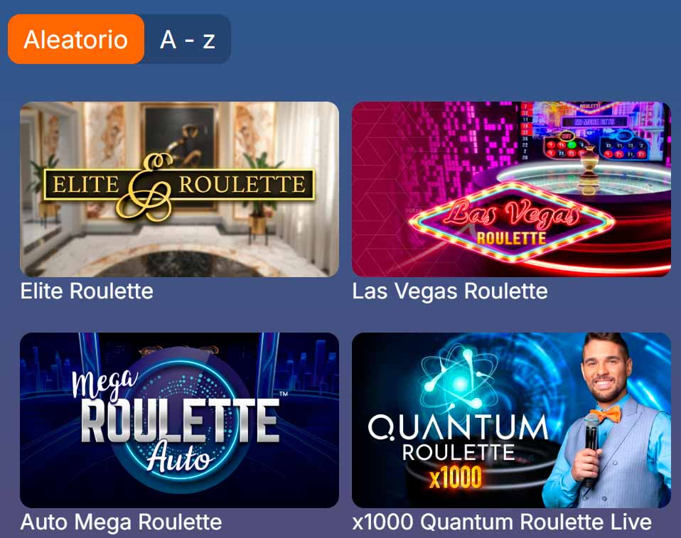 Juegos de azar online en Chile -Ruleta en Megawin Casino