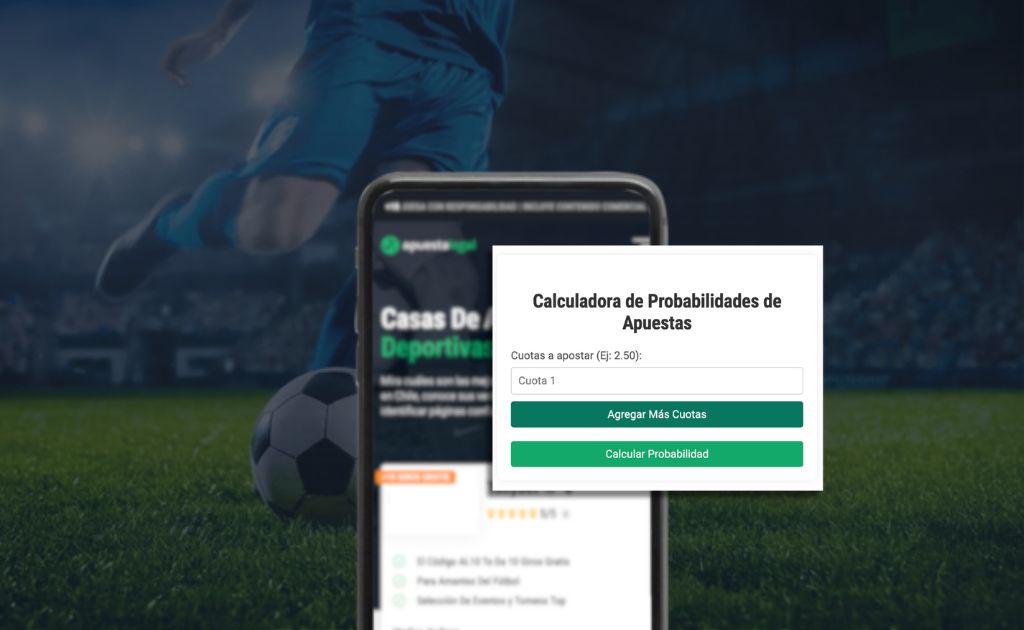 Calculadora de Probabilidades de Apuestas Deportivas | Herramienta