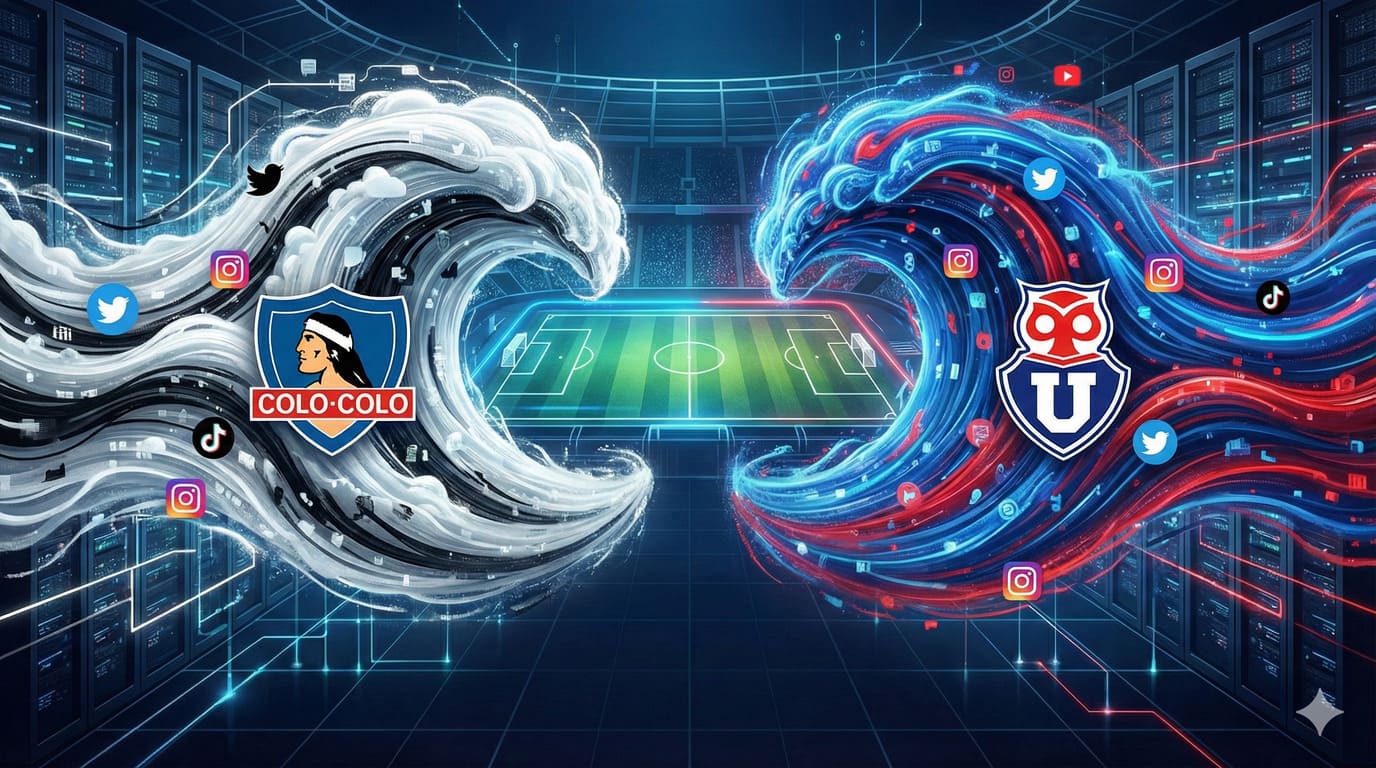 El Partido de las Redes: Colo-Colo y la U de Chile Dominan el Interés Digital de 2025