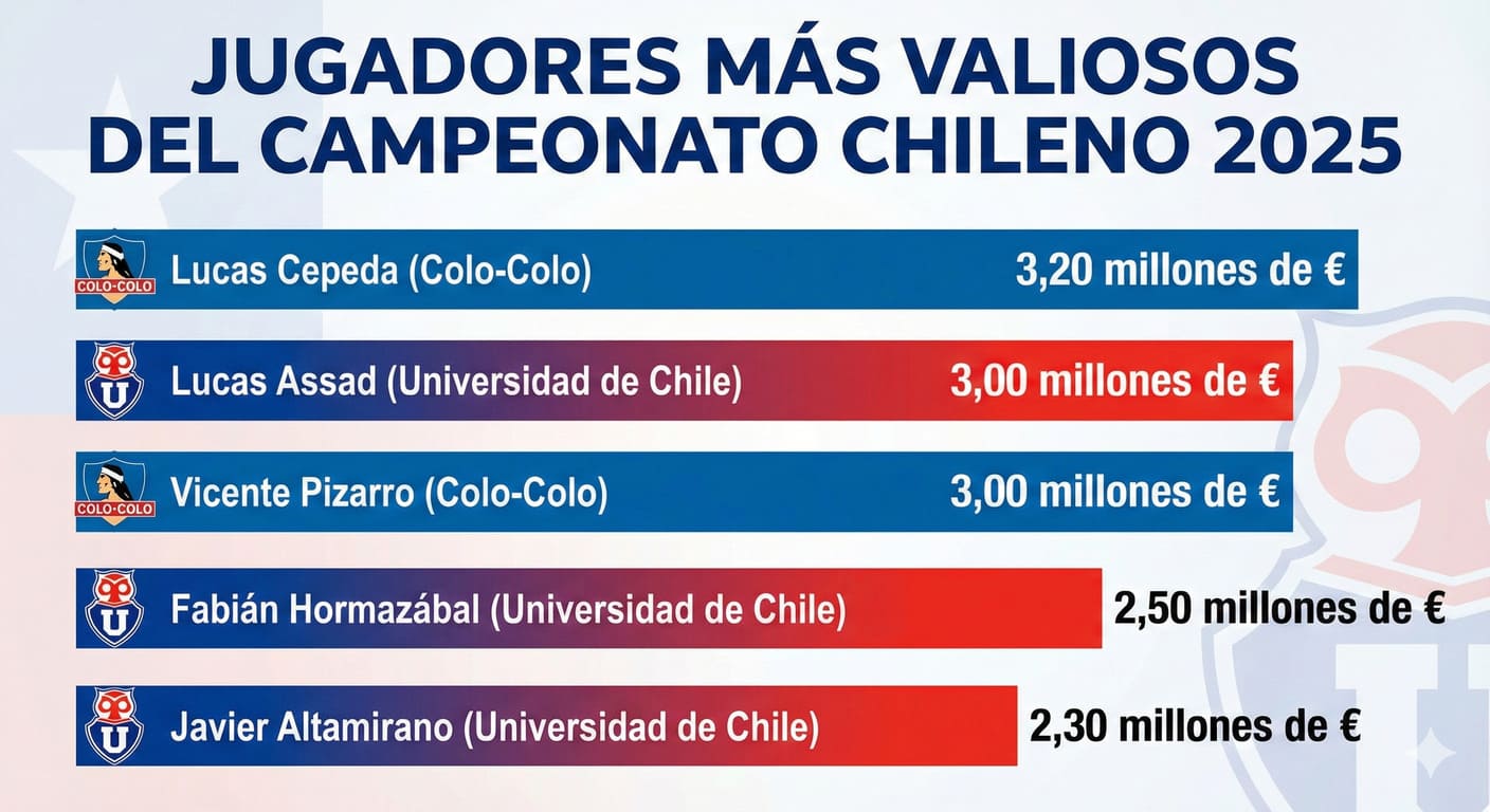 Jugadores más valiosos